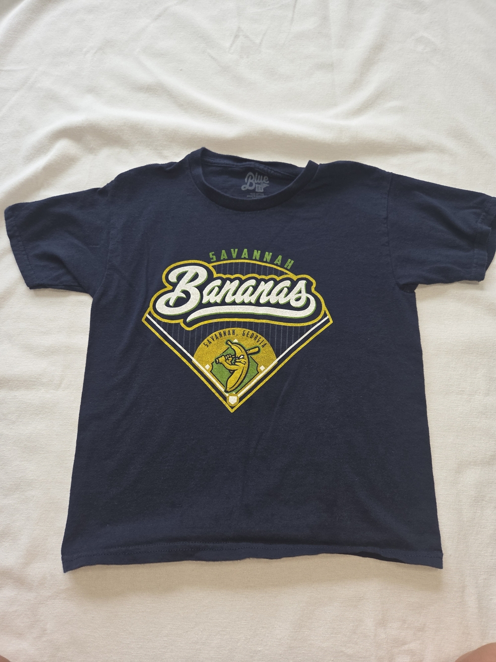Blue 84 Navy Savannah Bananas Graphic Tee